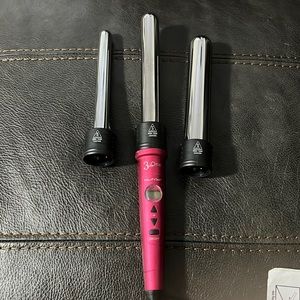NuMe Titan 3 in 1 Curling Wand Set